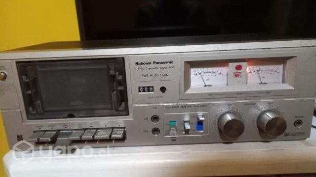 Deck national panasonic vintage