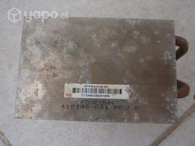 Disipador calor computador