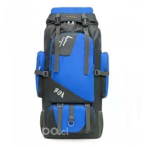 Mochila Camping Outdoor 90 L Azul