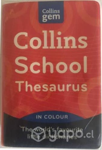 Diccionario Inglés Collins School Thesaurus