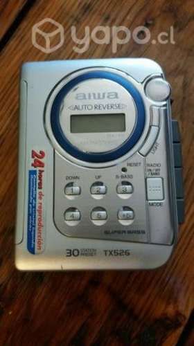 Walkman toca cassette aiwa