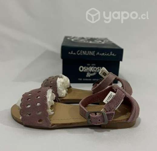 Chala 100% Cuero Marca Oshkosh N*23 Rosa