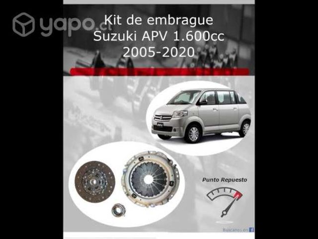 Kit de embrague Suzuki APV 1600cc