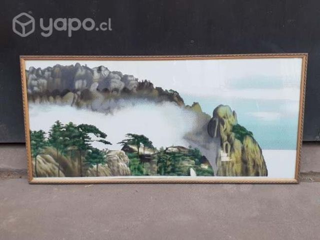 Cuadro telar decorativo 34x94cm