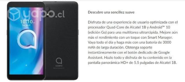 Celular Alcatel B1 Nuevo + chip