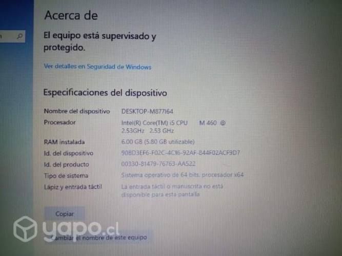 Notebook HP Elitebook 6450b