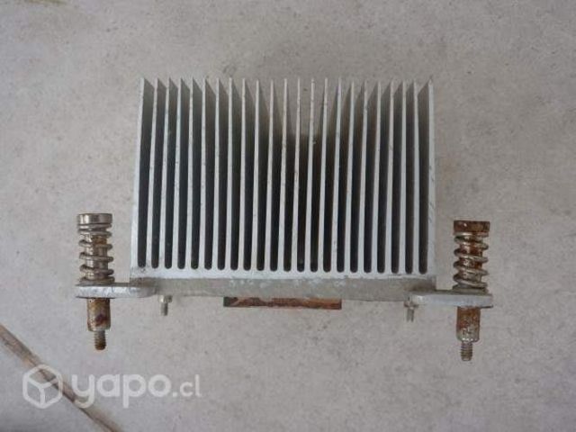 Disipador calor computador cobre aluminio