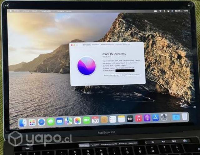 MacBook Pro 13&quot; 2019 Touch Bar