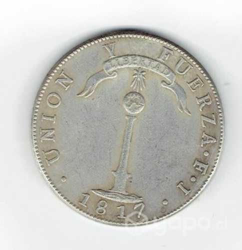 Moneda De Chile 1817. 1 Peso (repro)