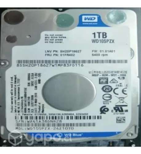 Disco Duro Sata Western Digital 1 TB Sata
