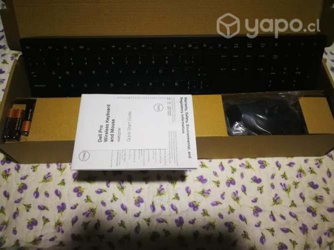 Kit teclado y mouse DELL inalambrico