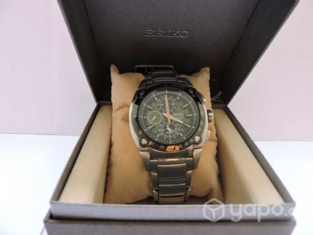 Reloj Hombre Seiko Sportura Cronogafo Alarm
