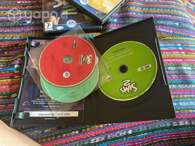 Juego P.C. los sims 2 original y completo