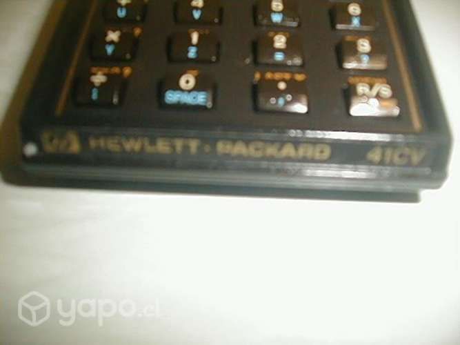 Calculadora antigua hp 41cv