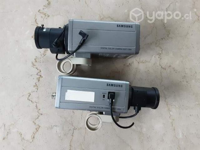 2 camaras de seguridad SAMSUNG digital color