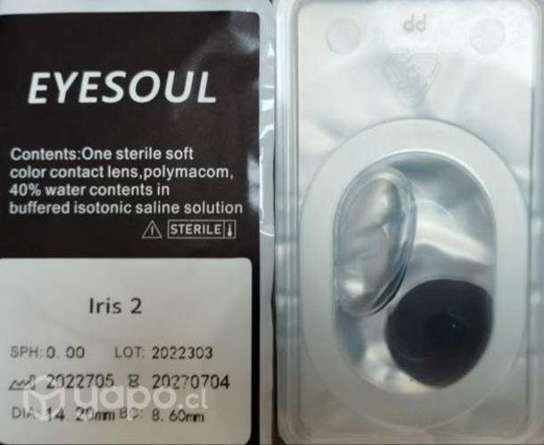 Para ojo blanco ciego, lentes estéticos nuevos