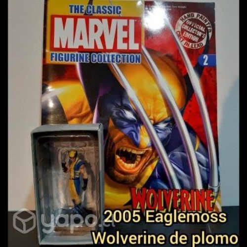 Figura de plomo Eaglemoss 2005 #2 Marvel Wolverine