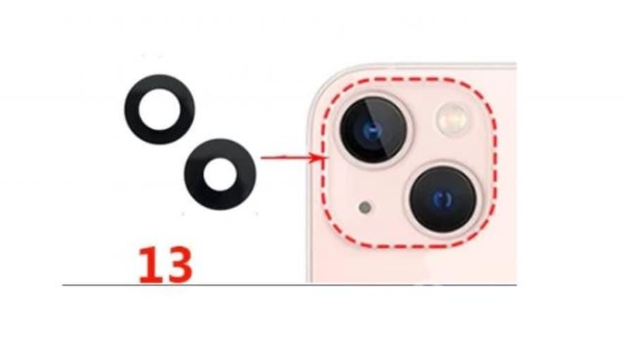 Lentes Camaras Trasera IPhone 13 / IPhone 13 Mini