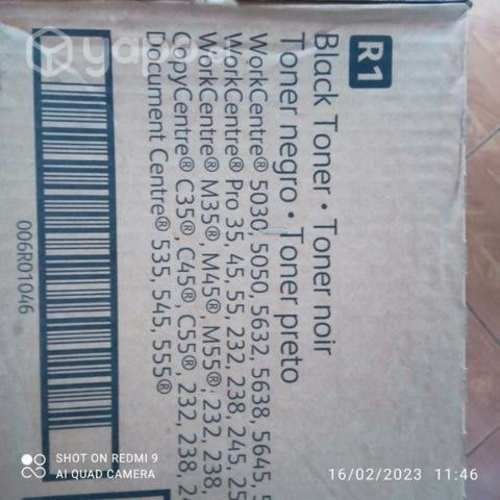 Toner xerox 5030/5050 serie 6r01046 sellado
