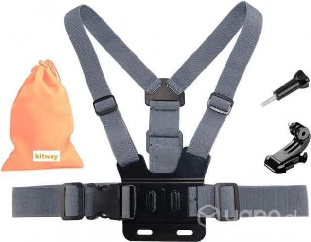 Arnés de Pecho Gris Para Gopro