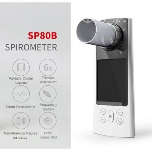 Espirometro Portatil Digital Contec SP80B Software