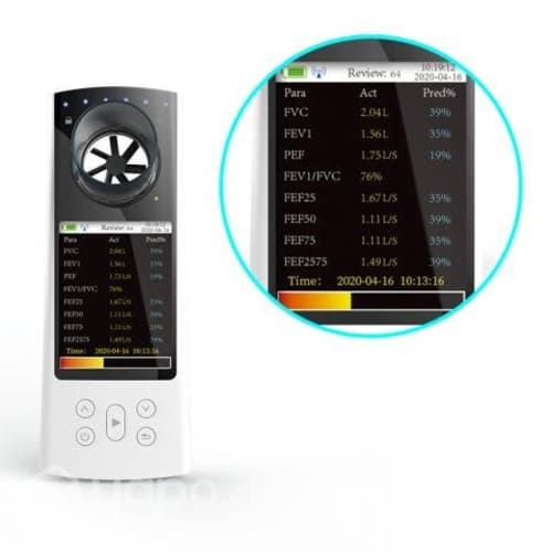 Espirometro Portatil Digital Contec SP80B Software