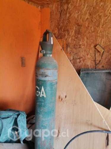 Cilindro de argon para soldar 8 m3