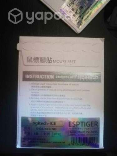 Patines mouse Tiger ICE Logitech g403/G Pro X