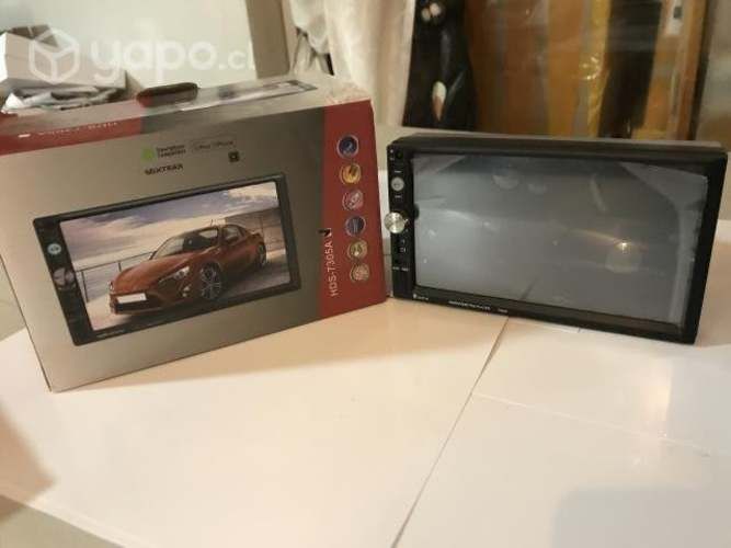 Radio digital con camara de retroceso de vehiculo