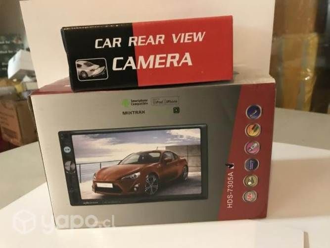 Radio digital con camara de retroceso de vehiculo