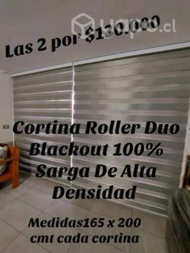 Cortinas Roller Duo Blackout Orinales