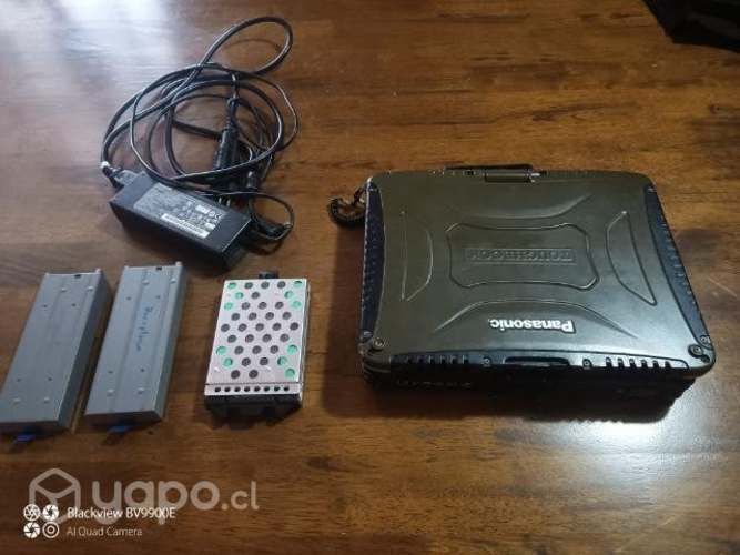 Toughbook i5 2 baterías disco SSD a prueba d golpe