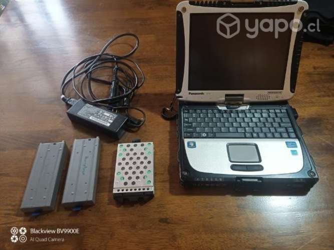 Toughbook i5 2 baterías disco SSD a prueba d golpe