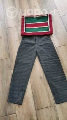 Vestimenta de huazo pantalón y manta