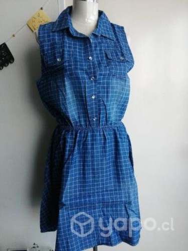 Vestido imitación jeans