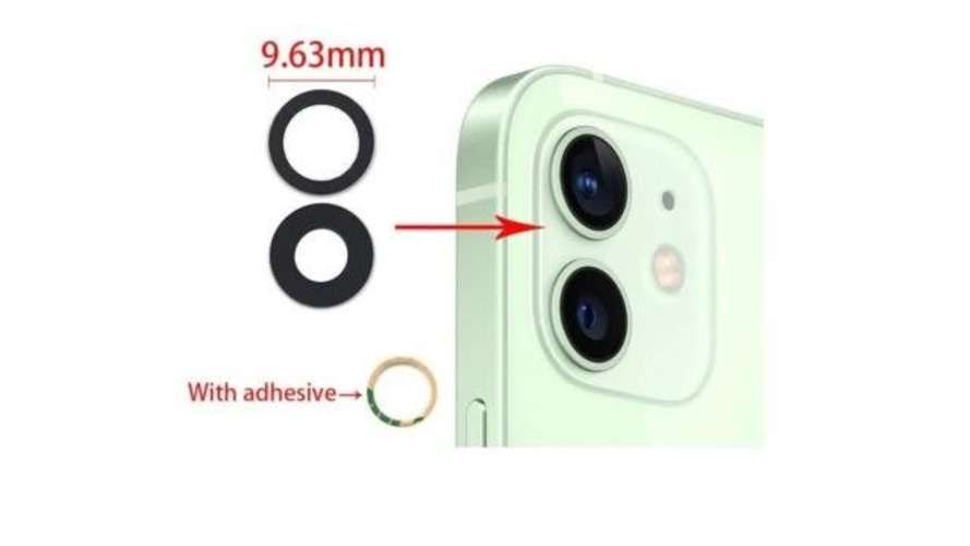 Lentes Camaras Trasera iPhone 12 / IPhone 12 Mini