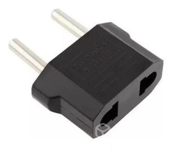 Pack 10 Adaptador Enchufe Euro Americano A Enchufe
