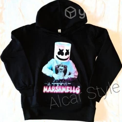 Poleron de Marshmello Talla 10 y 12/ Leer descripc