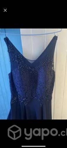 Vestido de fiesta azul