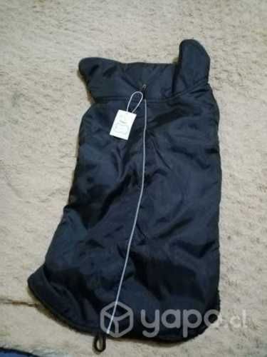 Ropa impermeable mascota XL negro