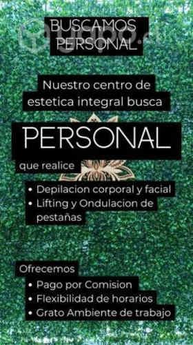 Personal para estética