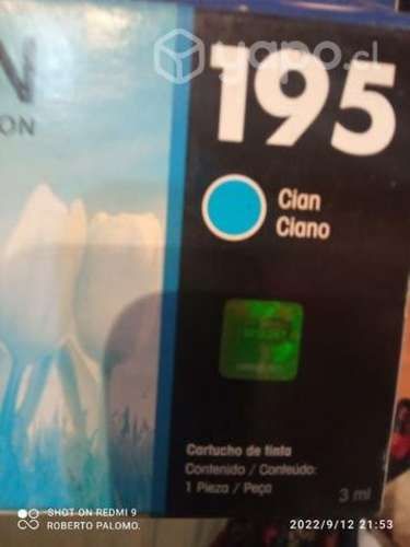 Tintas Epson diversos modelos originales