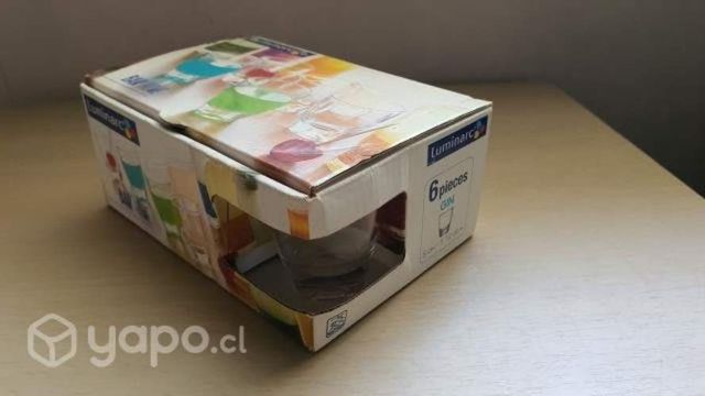 Set vasos de gin (6 unidades) nuevo