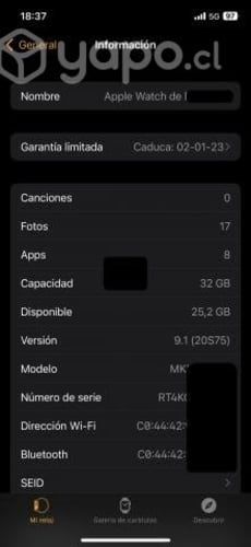 Apple Watch Series 7 45mm - USADO