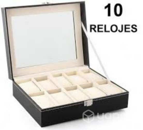 Cajas nuevas cuerina para guardar relojes