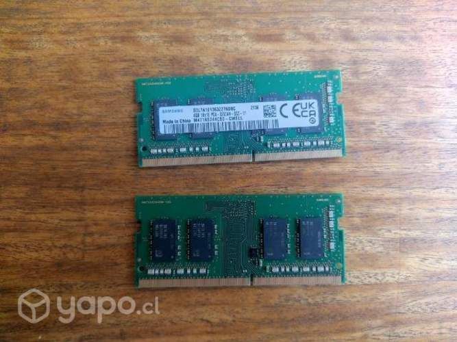 Memorias RAM DDR4 4GB 3200MHz SO-DIMM
