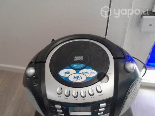 Radio para cd y cassette