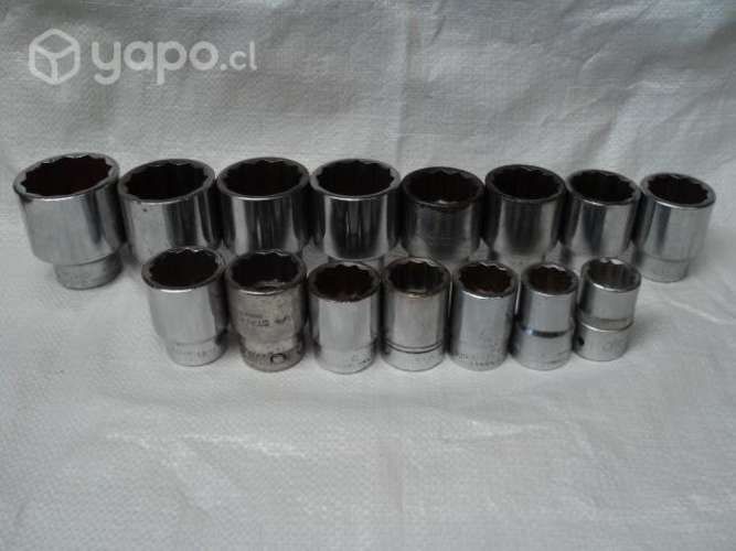 15 Dados De Marca En Pulgadas, Toma 3/4