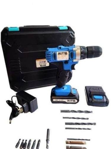 Taladro Inalámbrico 18V - 2 Baterias y Accesorios