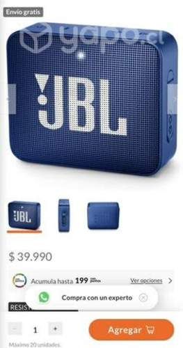 Parlantes JBL GO2